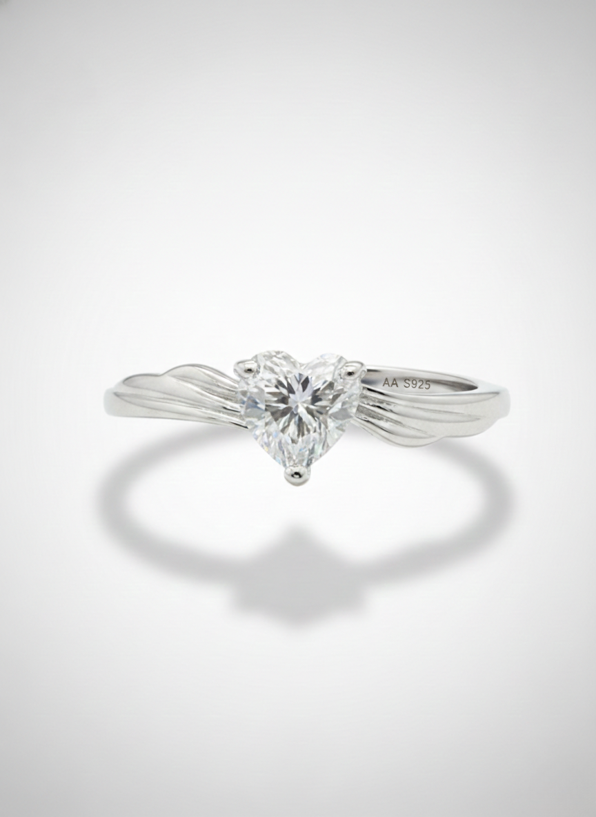 Anel Moissanite Prata 925 - AP275-CHU-21