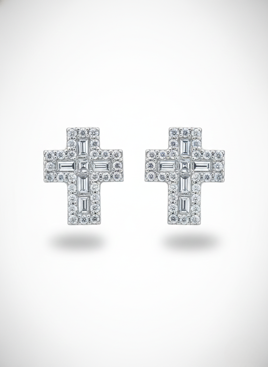 Brinco Moissanite Prata 925 - B245