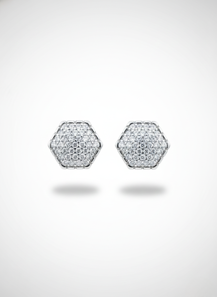 Brinco Moissanite Prata 925 - B265